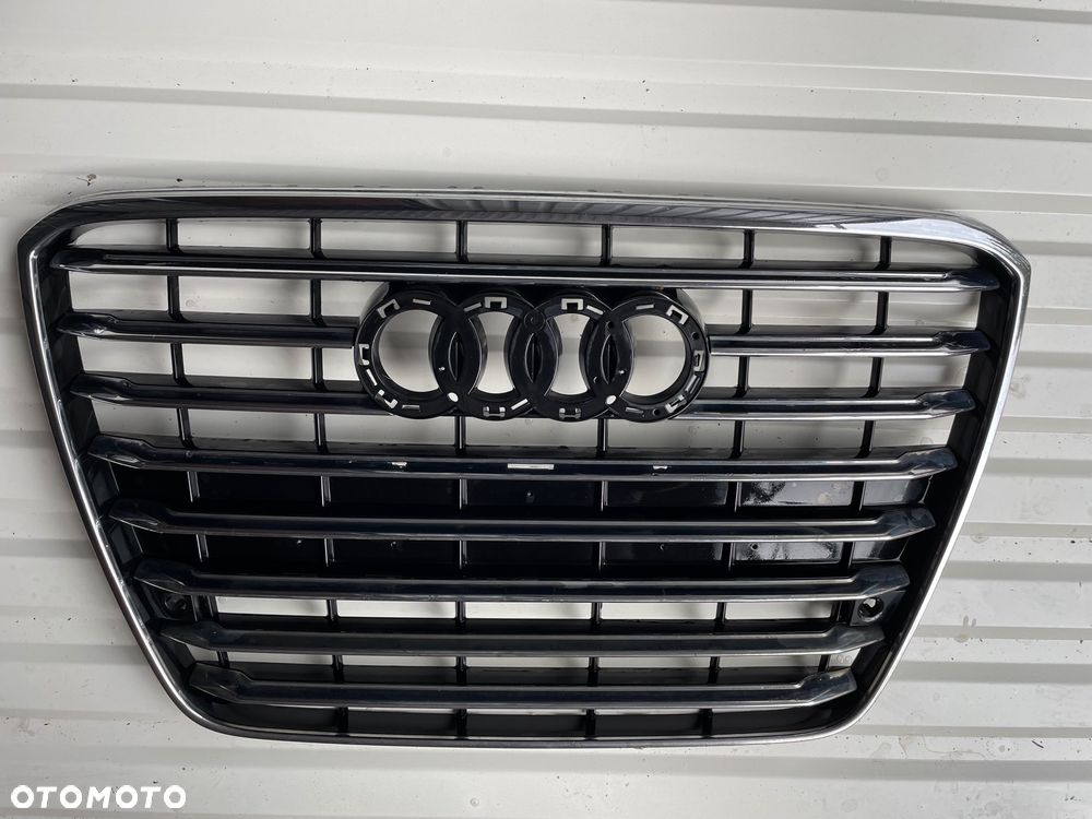 GRILL ATRAPA PRZÓD AUDI A8 D4 4H0 LIFT 4H0853651 4H0853651A - 5