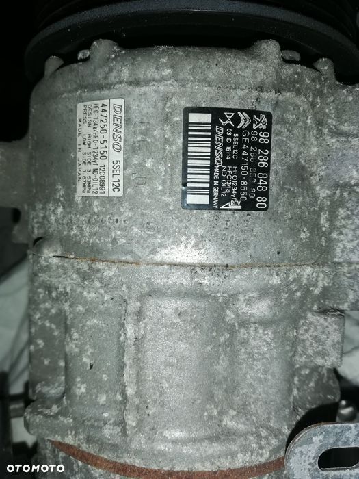 Sprężarka klimatyzacji Peugeot Citroen Opel 1.2 thp - 6