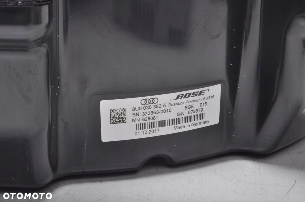 AUDI Q3 LIFT 2018R GŁOŚNIKI NAGŁOSNIENIE BOSE - 16