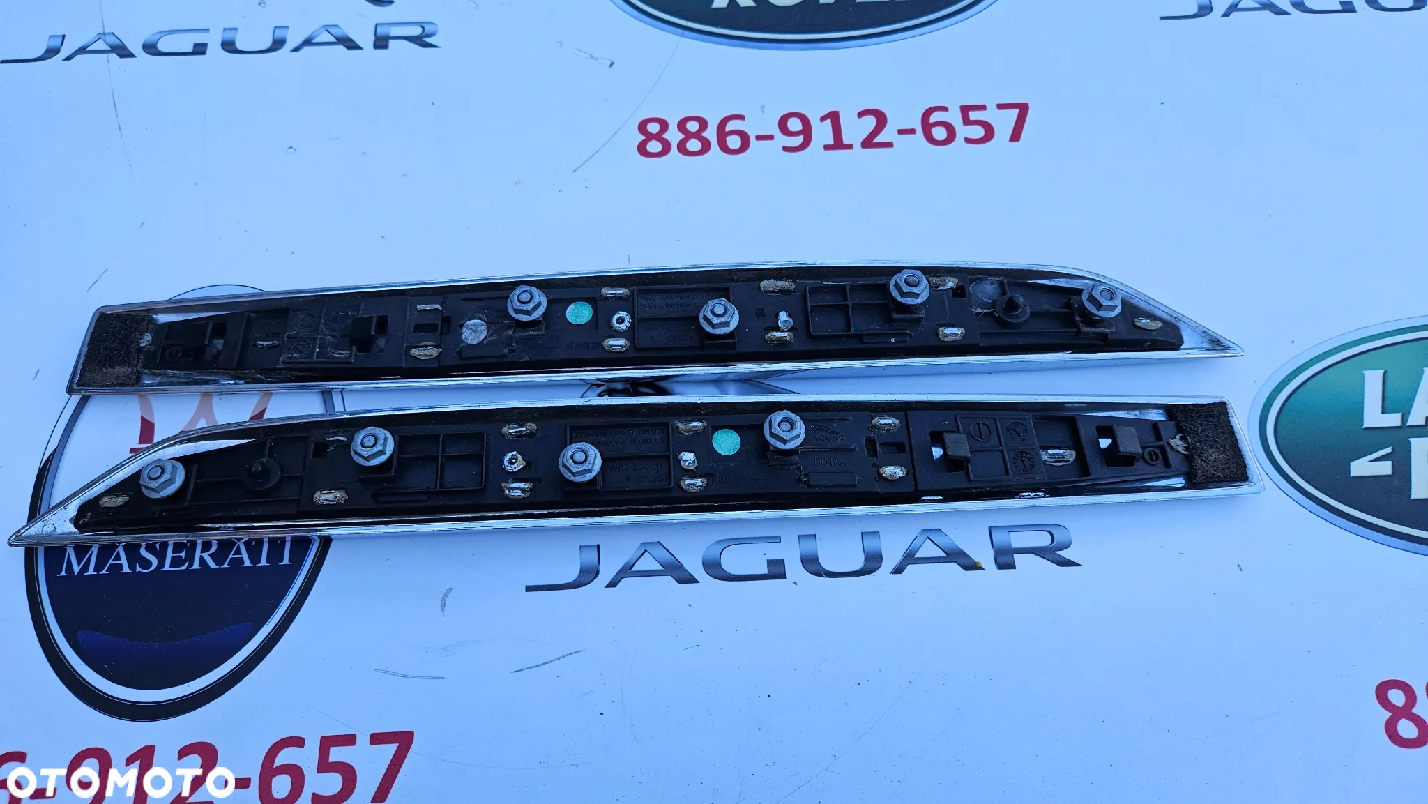Jaguar XJ 351 Listwa Nakładka Listewka błotnika prawego lub lewego supercharged - 5