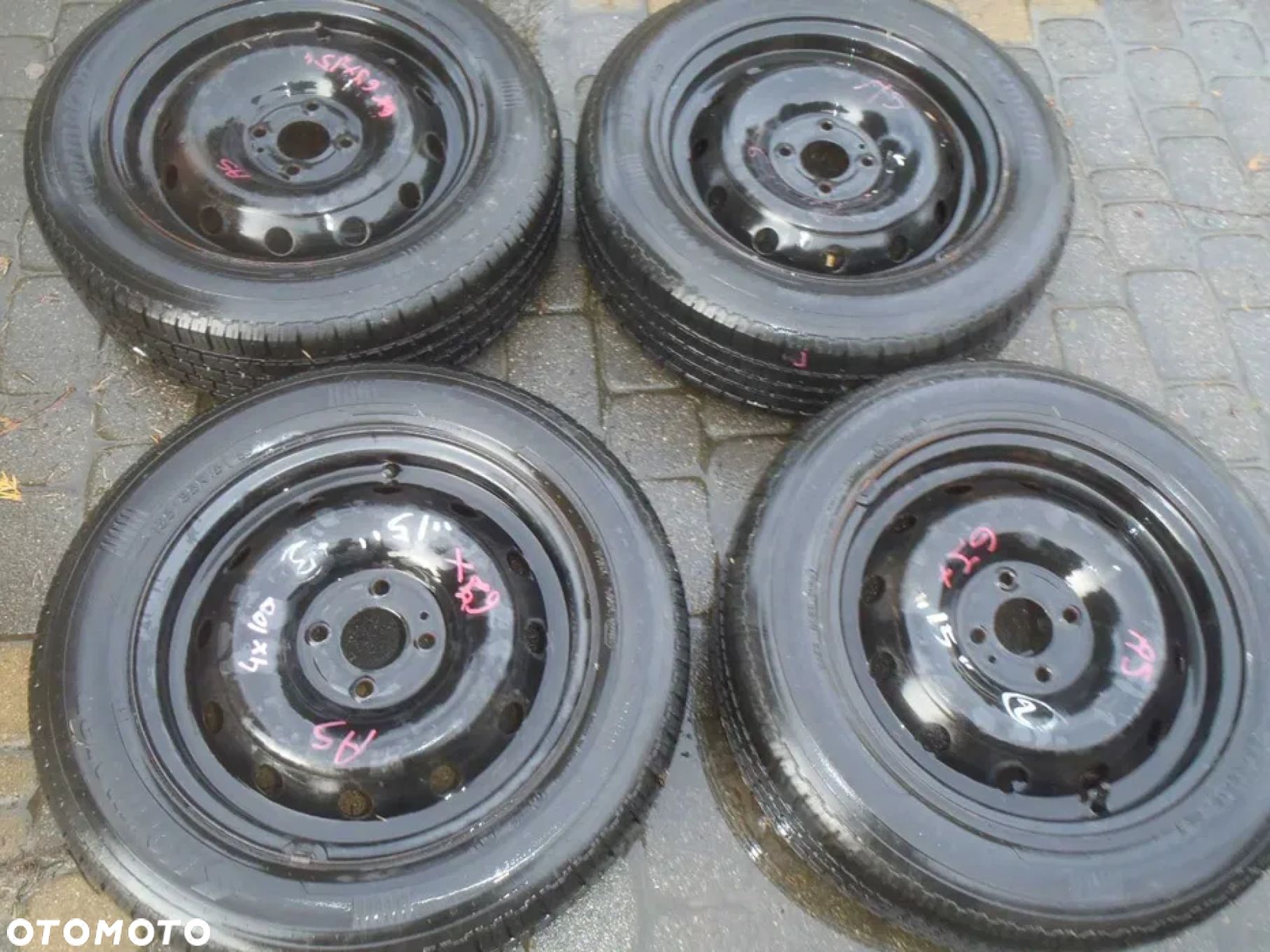 felga felgi AS opel fiat renault vw audi 4X100 15 JAK NOWE - 1