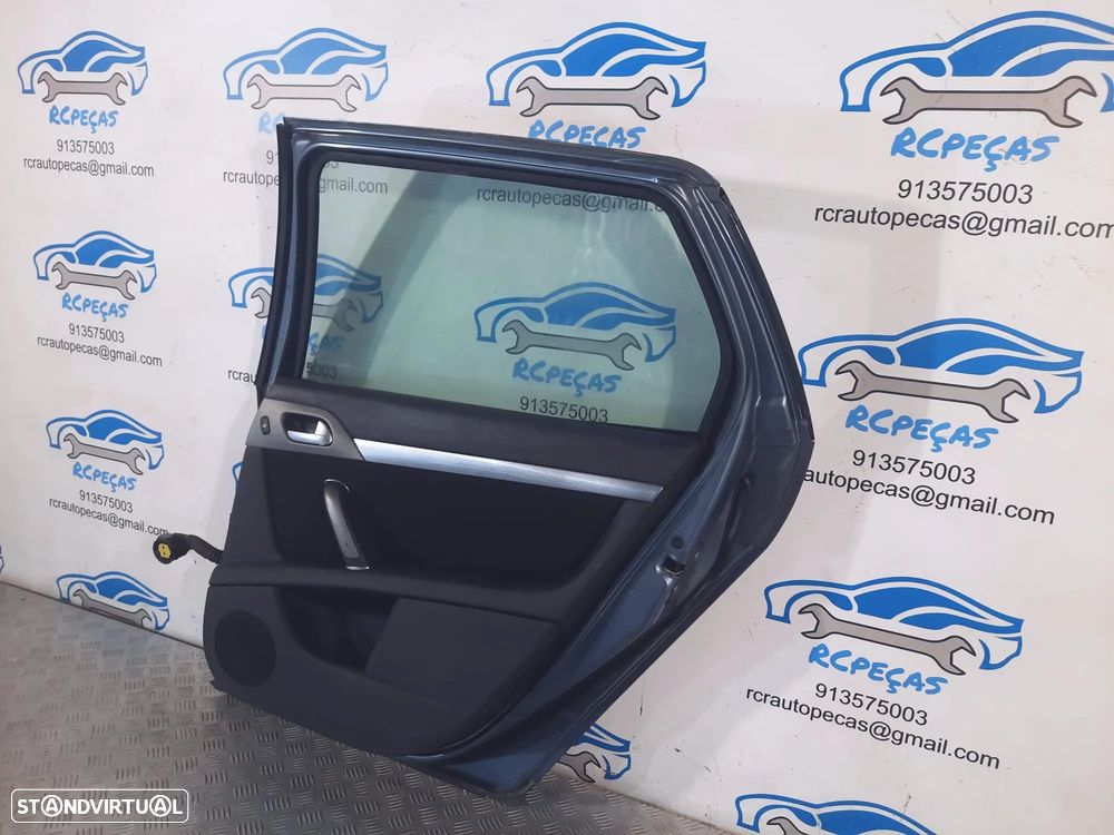 PORTA TRASEIRA TRÁS DIREITA PEUGEOT 407 SW 1.6 HDI 16V 110CV 9008N1 FECHO ELEVADOR MOTOR PUXADOR VIDRO - 4
