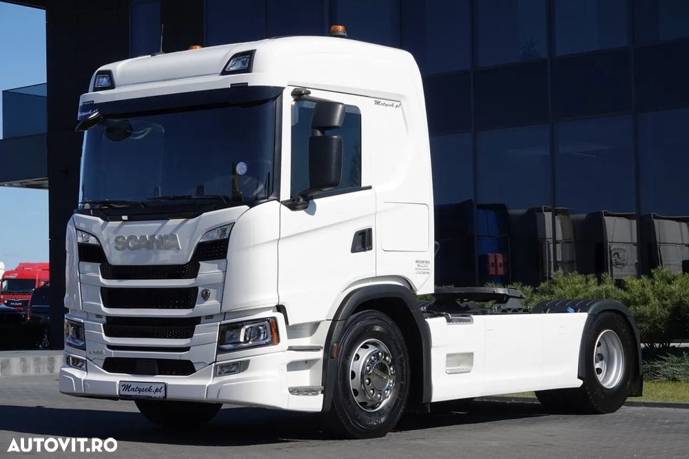 Scania R 450 / RETARDER / LOW CAB / HIDRAULIC / FULL AIRMAIC / ANVELOPE 100% / DUPA CONTRACTUL DE SERVICE - 1