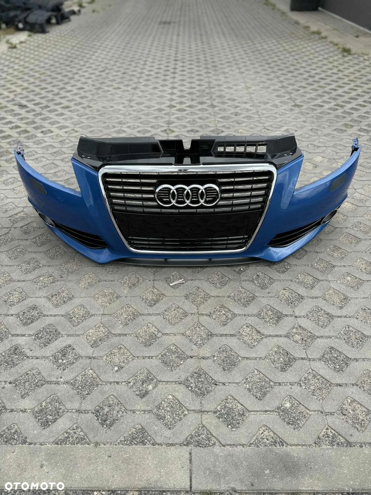 Audi A3 8P FL Lift Zderzak Przedni przód S-Line kompletny LX5V Xenon 08-12r - 2