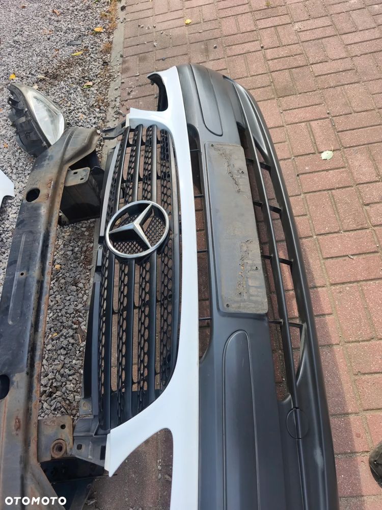 Przód kompletny przodek Mercedes-Benz Vito w639 przedlift 2003-2010 biały - 3
