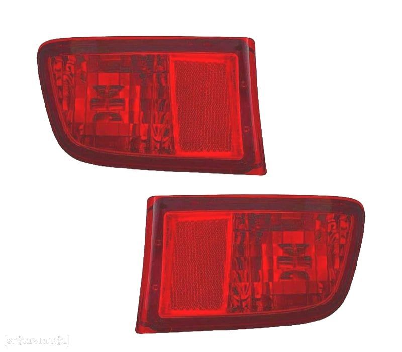 FAROLINS PÁRA-CHOQUES TRASEIRO PARA TOYOTA LAND CRUISER FJ120 03-08 - 1