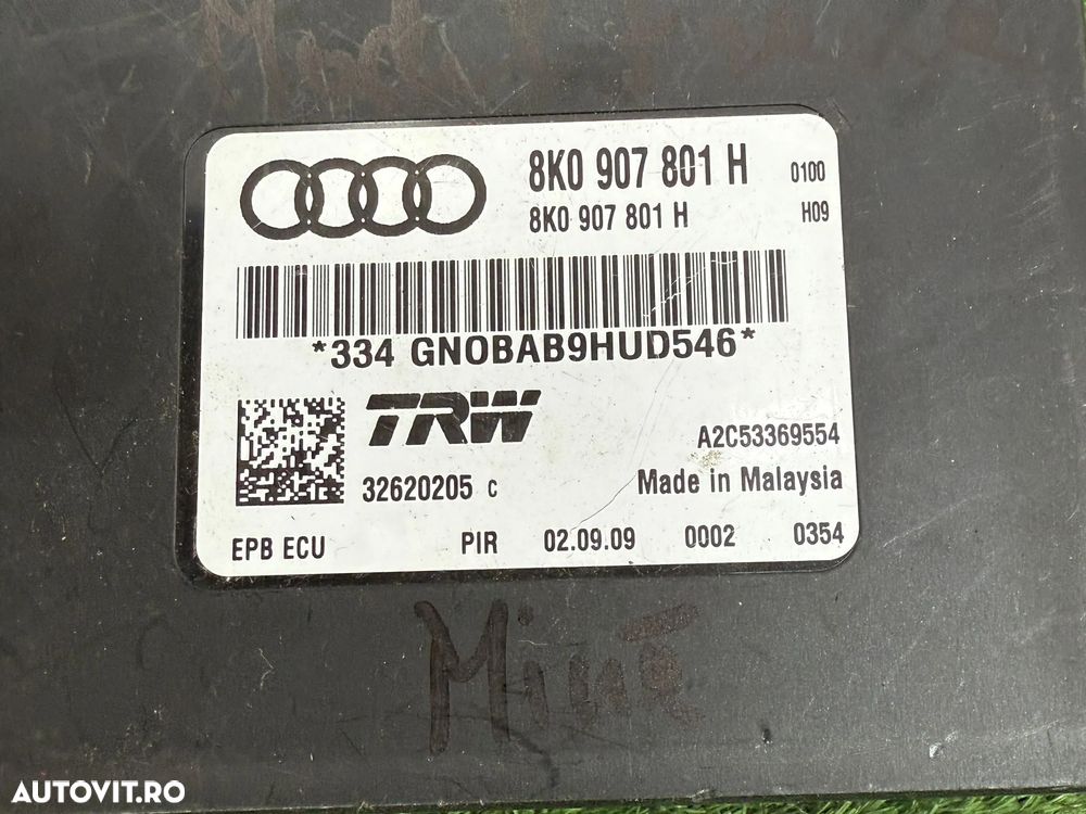 MODUL FRANA DE MANA (4 BUC.) AUDI A4 AVANT 2.0 DIESEL 2009 COD OEM 8K0907801H 8K0907801E 4F0907801B 4F0907801D 2009-2016 - 5
