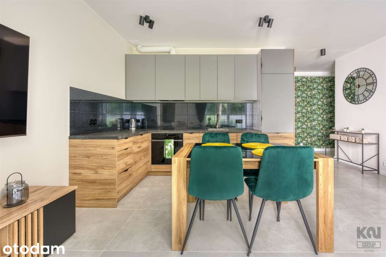 Nowoczesne mieszkanie z ogródkiem i parkingiem