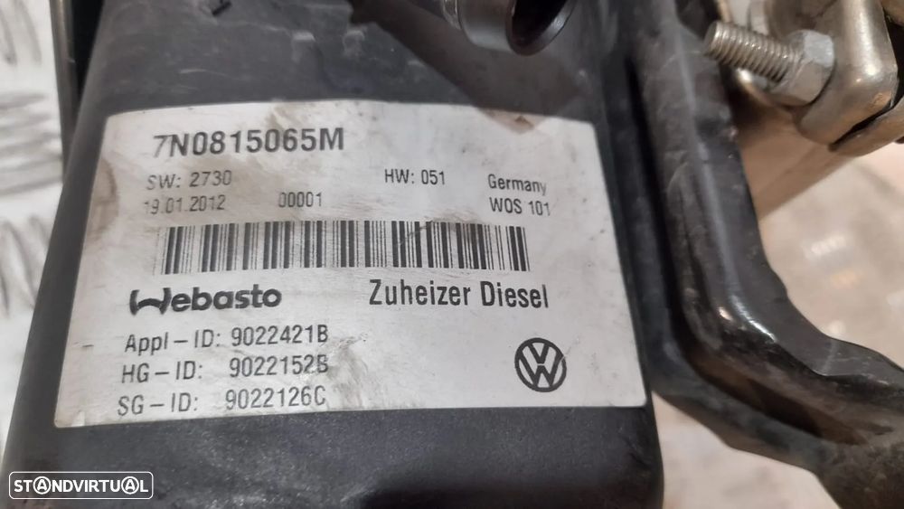 MOTOR SOFAGEM CHAUFFAGE VW VOLKSWAGEN SHARAN II 2 MK2 7N0815065M 7N0815065 SEAT ALHAMBRA - 5
