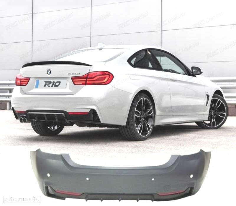 KIT CARROÇARIA BMW F32 F33 13- PDC + LAVA-FARÓIS LOOK M PERFORMANCE - 4
