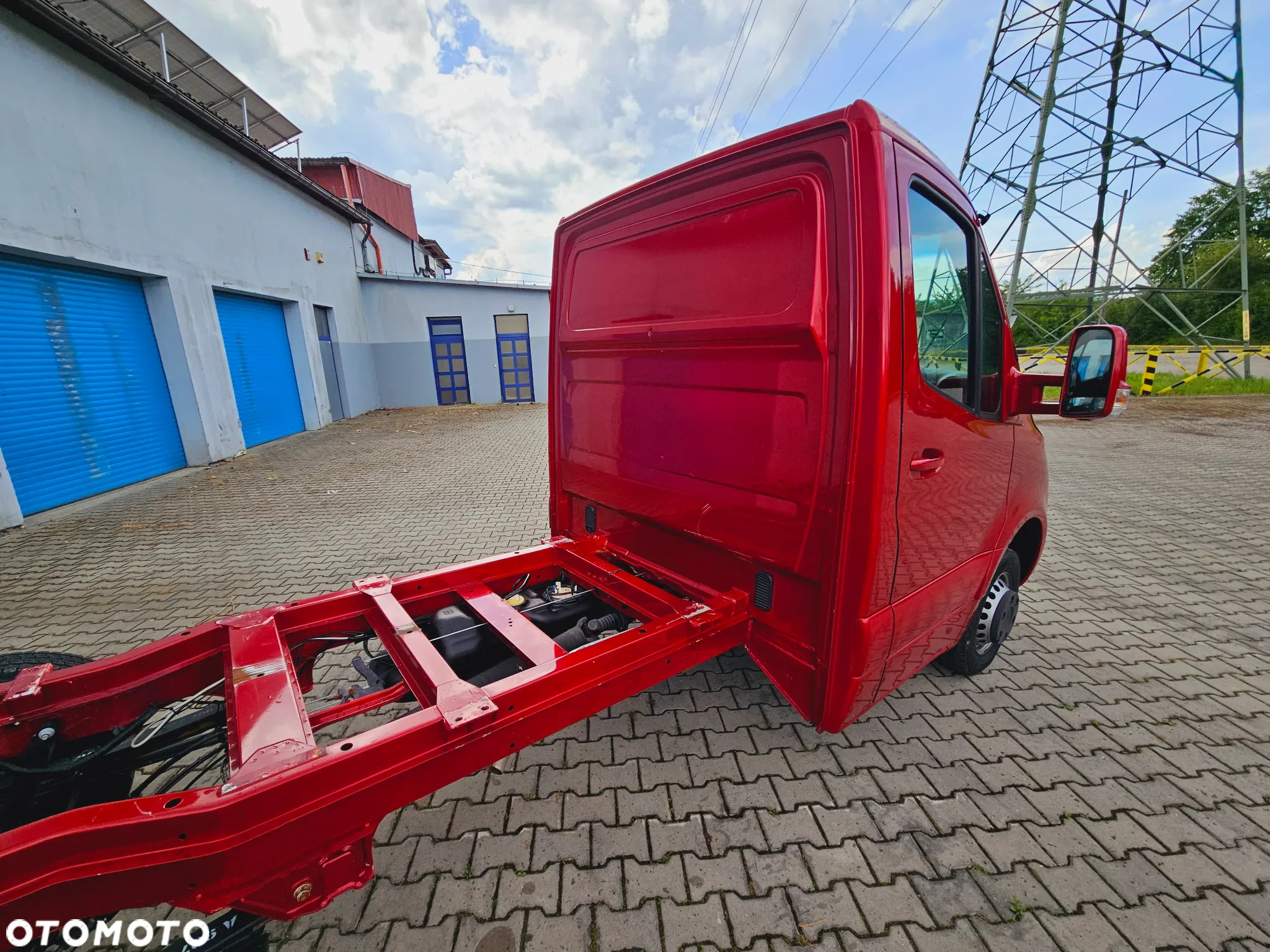 Mercedes-Benz Sprinter 416 CDI Rama Pod Zabudowę! Wywrotka Kiper skrzynia Kontener  ! - 14