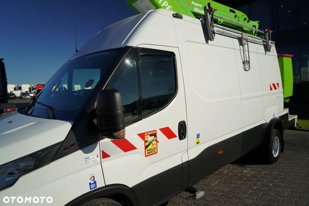 Iveco DAILY 70-180 / PODNOŚNIK KOSZOWY - 16 m / BLASZAK + ZWYŻKA  ELEVATEUR / 200 kg - 16
