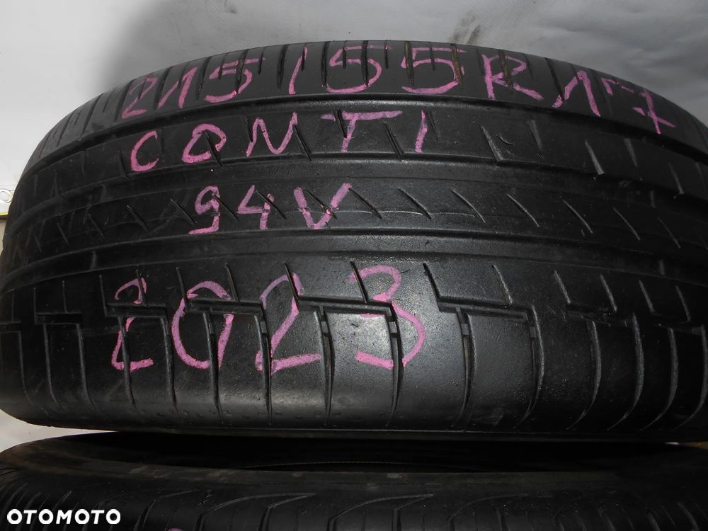 OPONY 215/55R17 CONTINENTAL PREMIUM CONTACT 6 DOT 2023 / 4922 7MM - 2