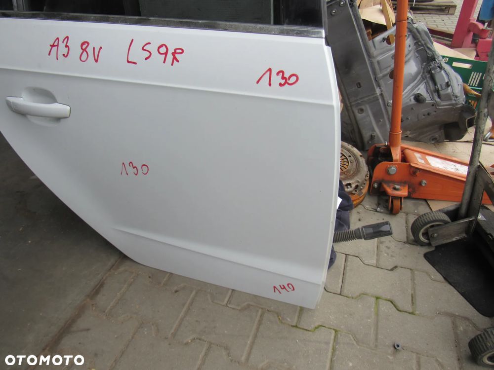 audi a3 8v hb ls9r tył lewe prawe drzwi - 8