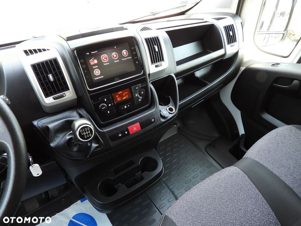 Fiat DUCATO PLANDEKA 10 PALET WEBASTO TEMPOMAT KLIMATYZACJA LEDY PNEUMATYKA  160KM - 32