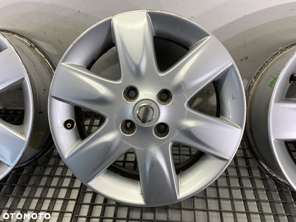 FELGI ALUMINIOWE KOMPLET 15 5.5J 4X100 CENTR 60,1 ET50 - 800.00 PLN - NISSAN - 6