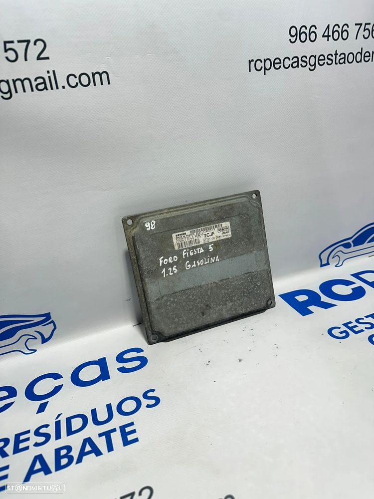 .Centralina Motor Siemens Ford Fiesta 1.25i 16v 6S6112A650FF S120977315 2002 - 2008 - 5