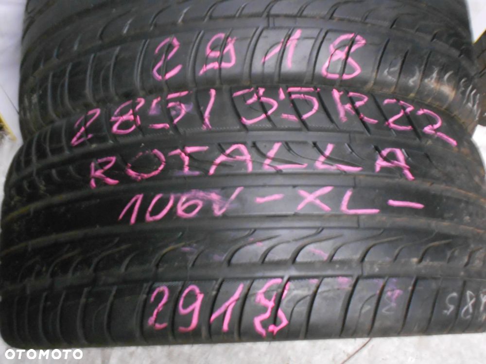 OPONY 285/35R22 ROTALLA XSPORT F110 XL DOT 2918 8MM - 3