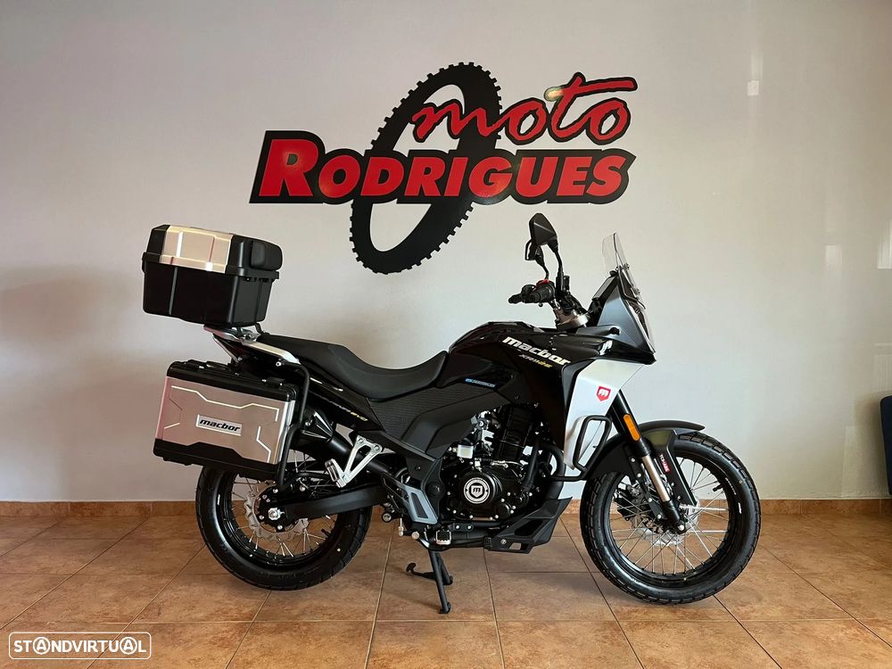Macbor Montana XR1 125 EVO - COM OFERTA 3 MALAS + EQUIPAMENTO + CARTÃO DE DESCONTO EM COMBUSTÍVEL - 12