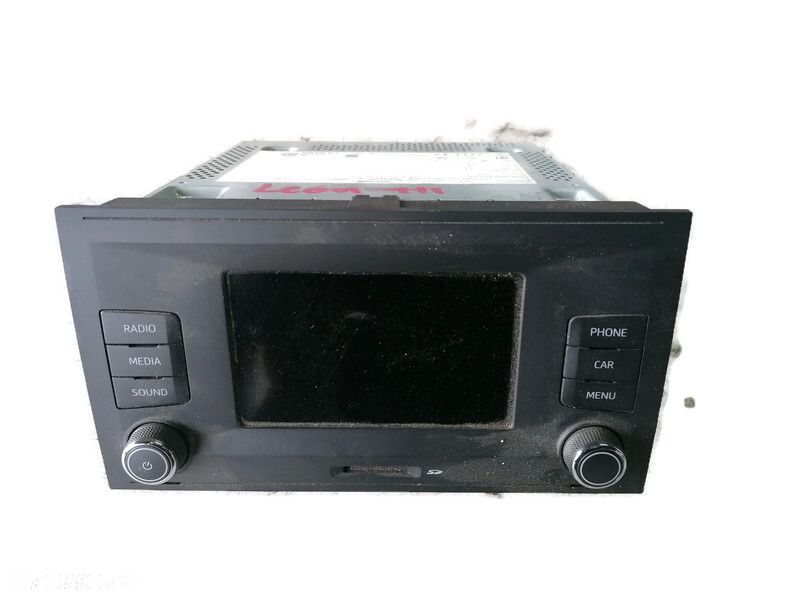 SEAT LEON III 16r RADIO CD RADIOODTAWRZACZ 5F0035871 - 1