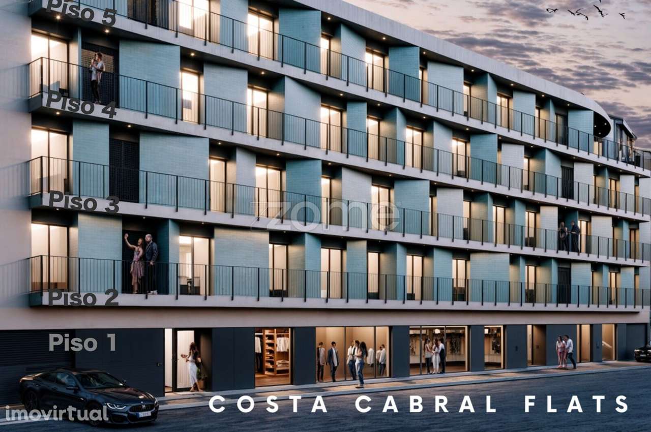 Apartamento T0 BO Costa Cabral Polo Universitário - Grande imagem: 5/24