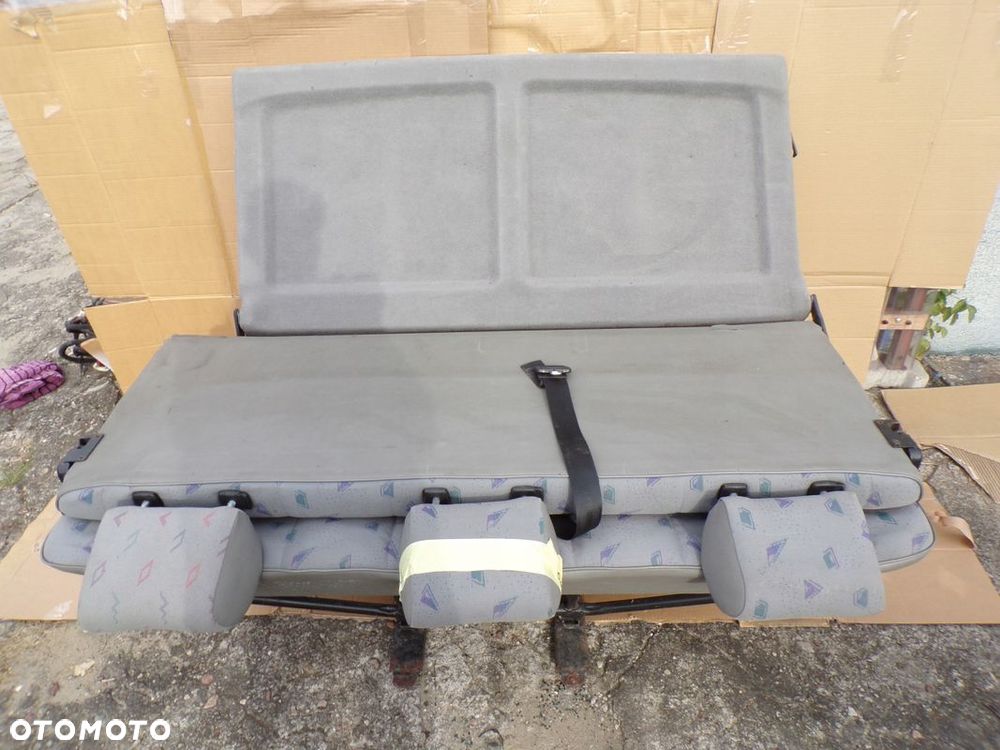 VW Transporter T4 fotel kanapa 3 osobowa III rząd - 8