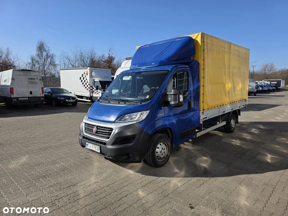 Fiat Ducato Krajowy Silnik 2,3 bez adblue! Skrzynia z Plandeka Firanka - 10