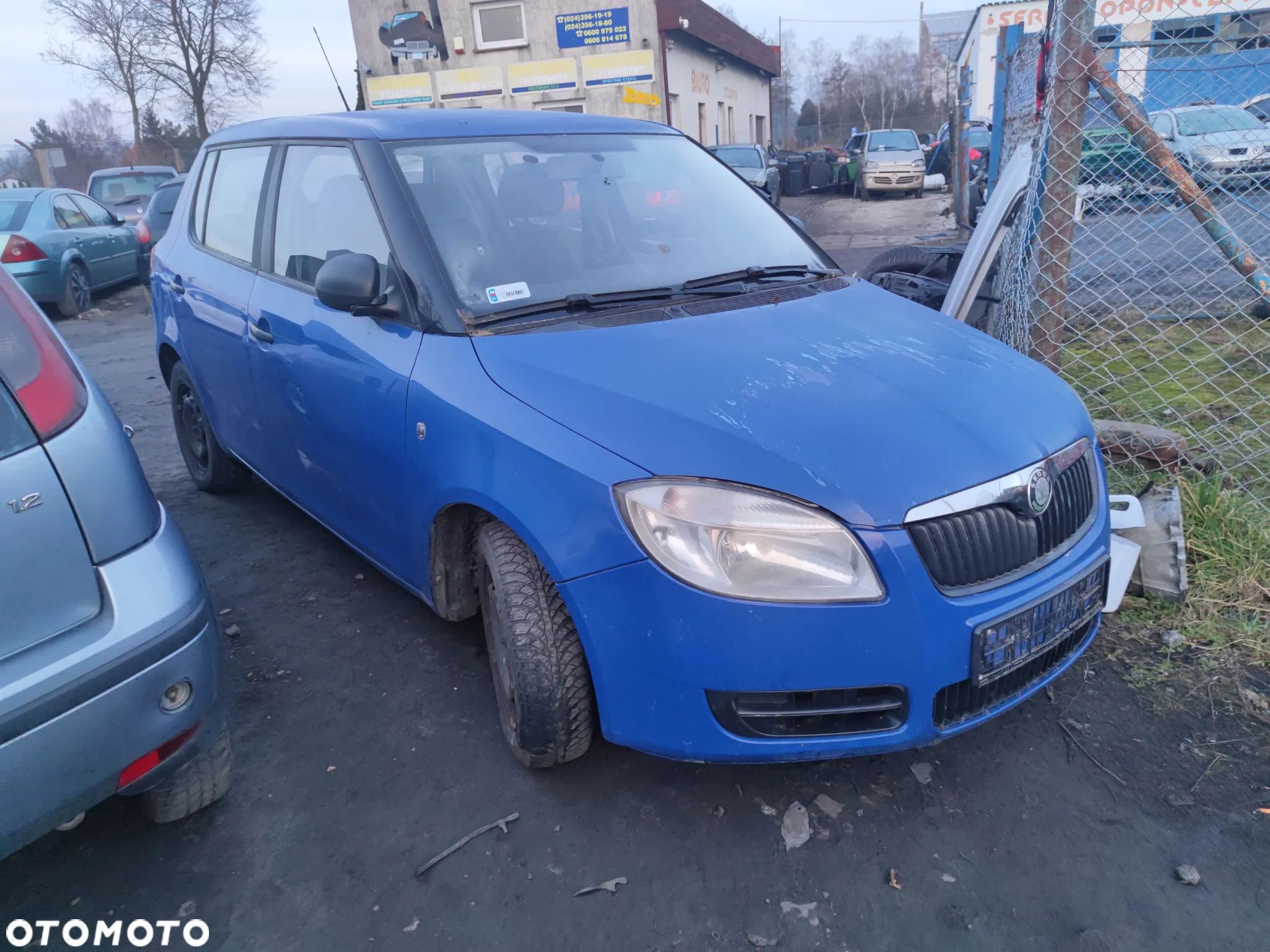 Skoda fabia II HB silnik 1.2 lakier 4590 na części - 1