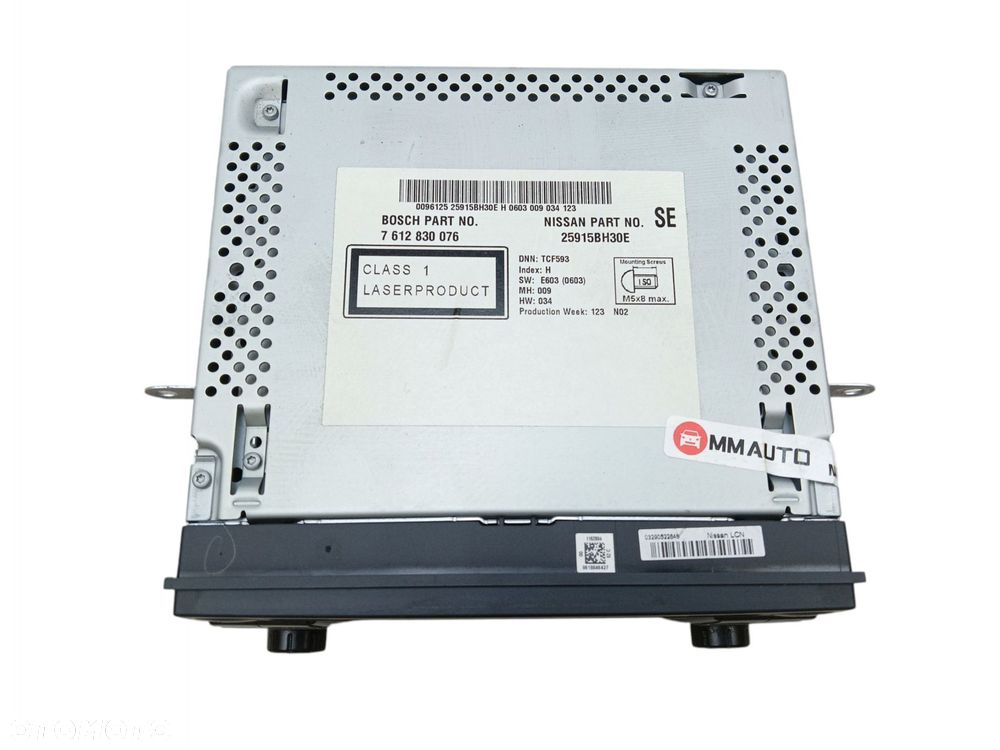RADIO BLUETOOTH NAWIGACJA NAVI NISSAN QASHQAI+2 J10 25915BH30E - 5