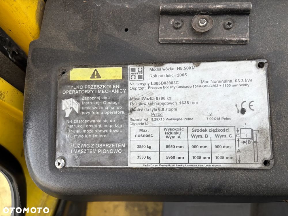 Hyster H 5,50XM - 8