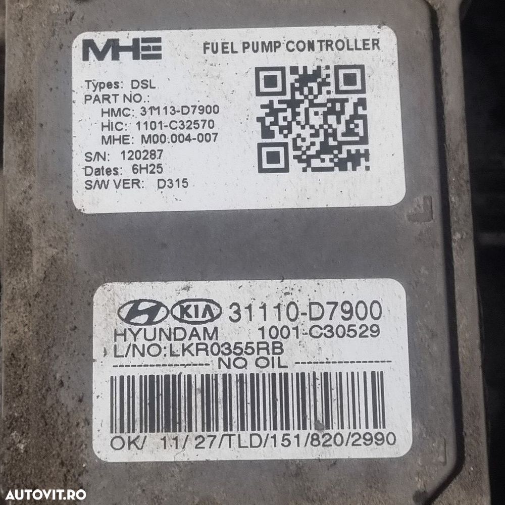 Pompa combustibil Kia Sportage IV 2.0 Diesel 2016 - 2018 100kW 136CP 1995CC D4HA Euro5 ... - 3