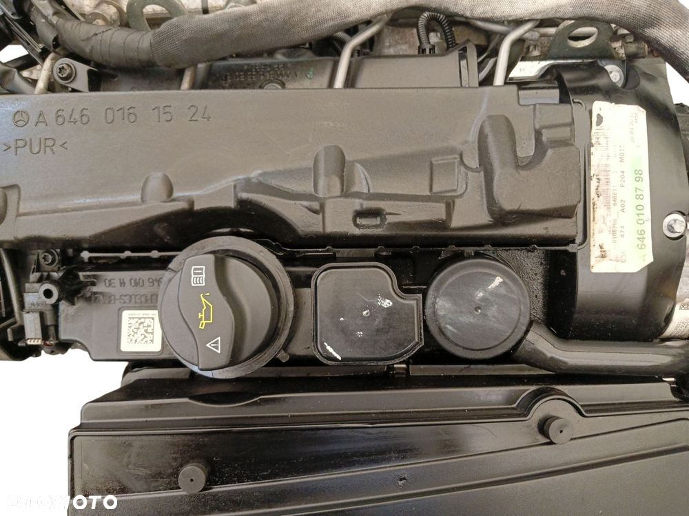 SILNIK KOMPLETNY MERCEDES C W204 2.2 CDI 136KM 100kW 646811 274 TYŚ FILM - 7