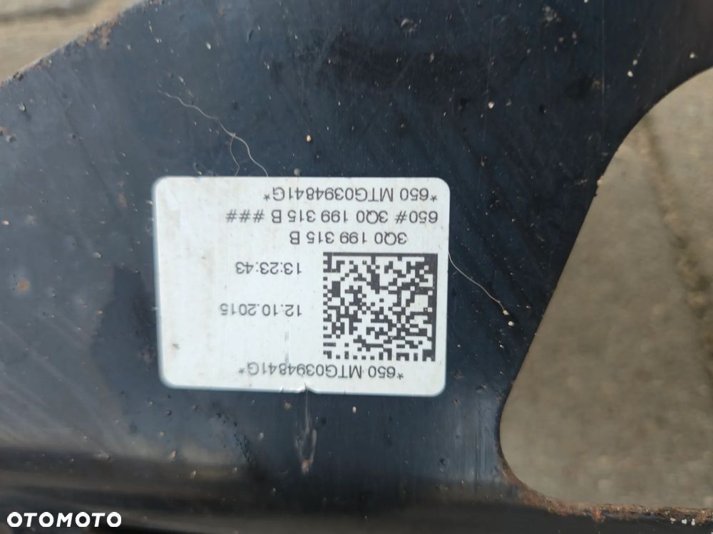 AUDI SEAT SKODA VWWÓZEK TRAWERS SANKI PRZÓD - 2