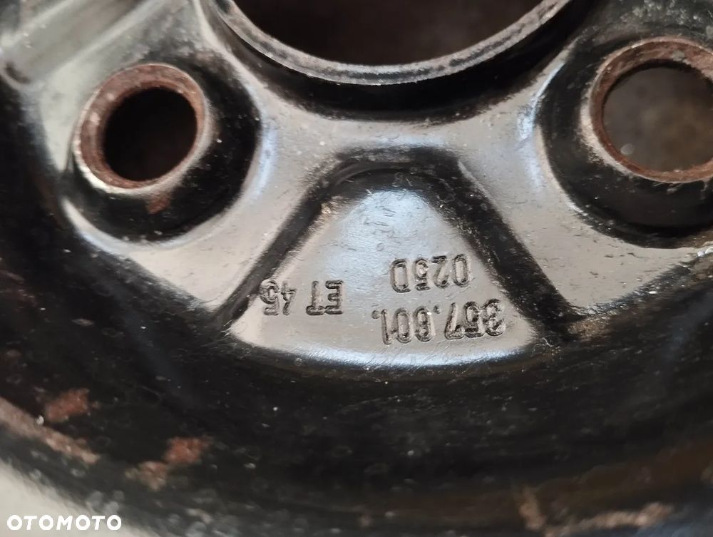 Koło dojazdowe VW Golf Polo Seat Ibiza Skoda Fabia na 4x100 - 3