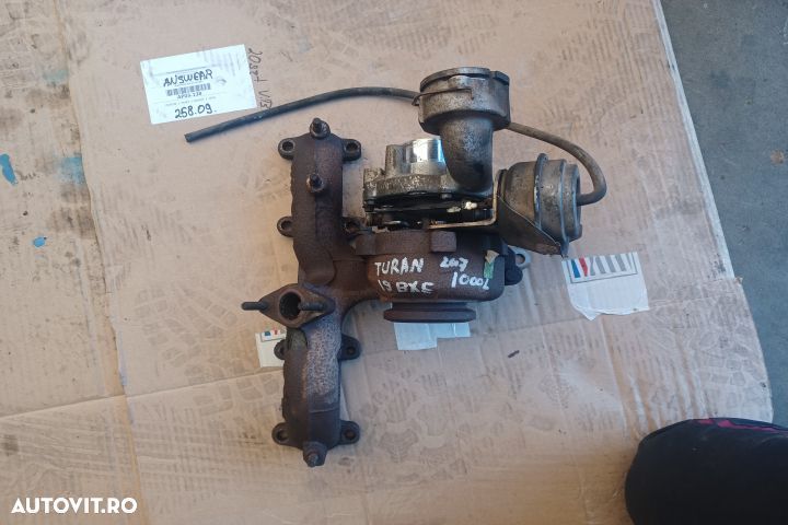 Turbosuflanta 1.9BXE 2007 Volkswagen VW Touran 1 [facelift] [2006 - 2 - 1