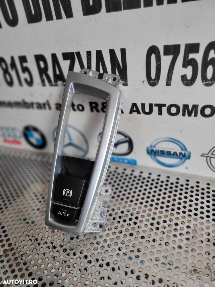 Buton Frana De Mana Auto Hold Cu Ornament Crom Bmw X3 F25 X4 F26 F10 F11 F06 F12 F13 F01 Etc. Volan Stanga Impecabil Cod 6822518 Dezmembrez Bmw X4 F26 2.0 D Motor B47 Xdrive 4x4 Volan Stanga Bi-Xenon - 2