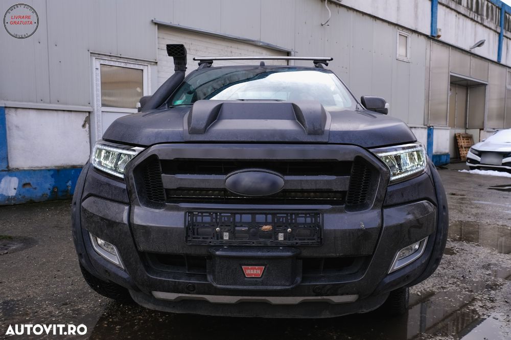 Faruri LED Light Bar Ford Ranger (2015-2020) LHD Negru cu Semnal Dinamic- livrare gratuita - 26
