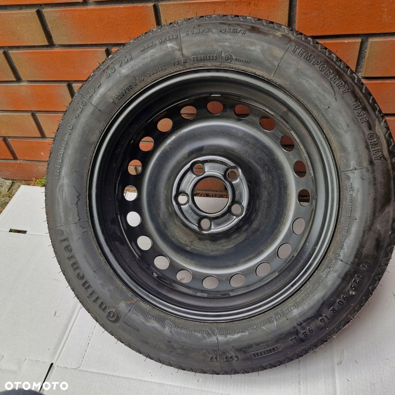 MERCEDES W209 KOŁO DOJAZDOWE 125/90/16 5x112 ET17 - 7