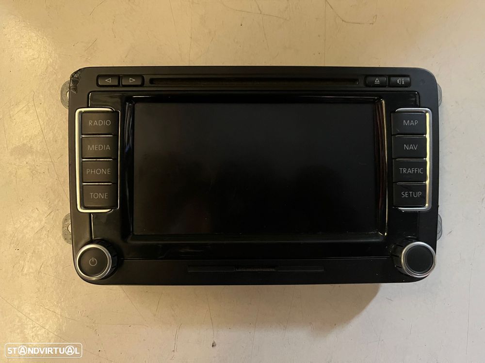 Vw Tiguan - ECRA DISPLAY NAVEGAÇÃO RADIO - R162 - 2