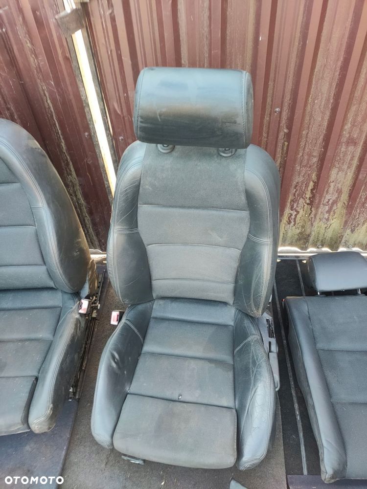 fotele kanapa speed pół skóra audi a4 b6 - 6