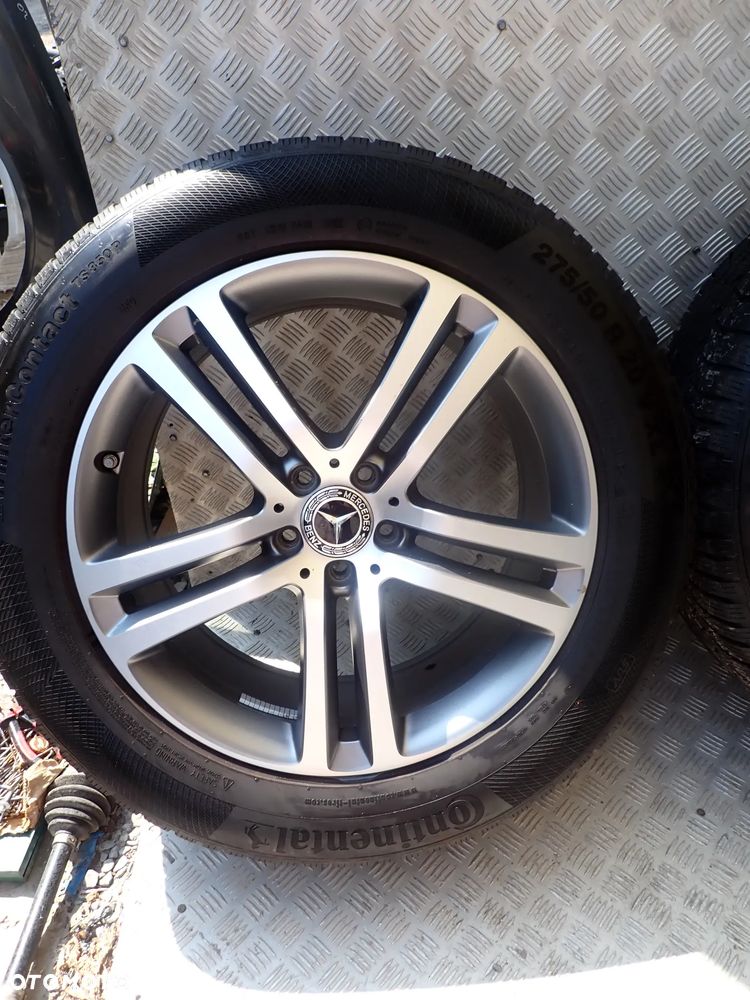 FELGI ALUMINIOWE MERCEDES GLE 8,5JX20  ET 42  5X112  A1674012500  OPONY GRATIS 275/50/20XL - 5