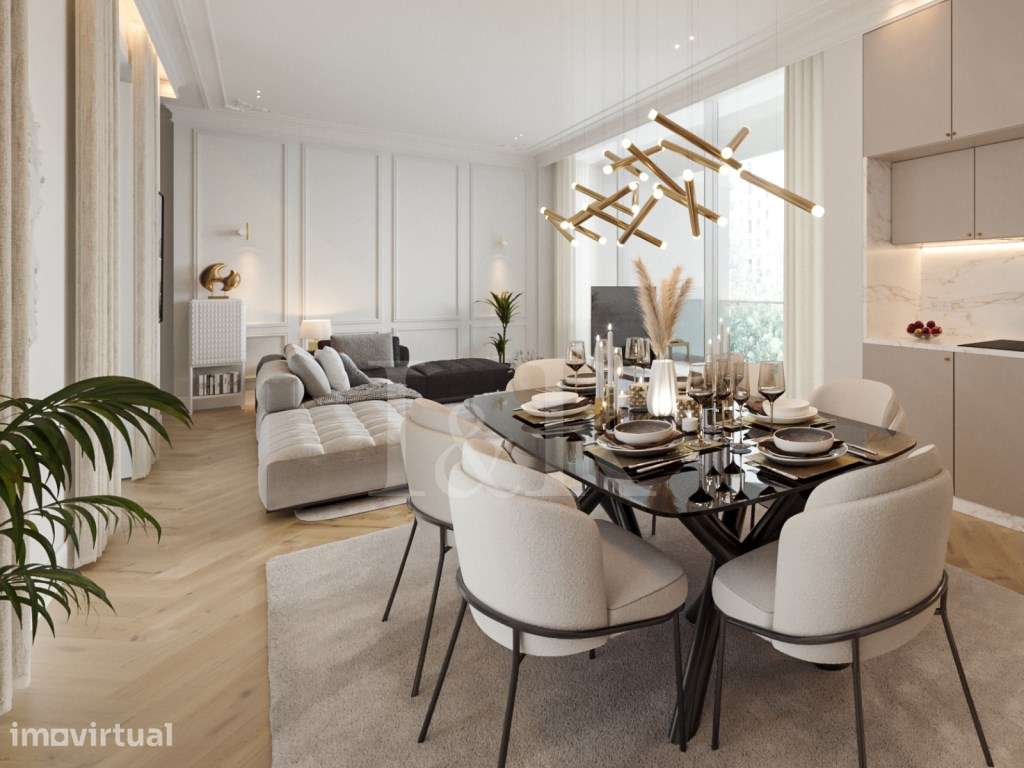 Apartamento T2 com varandas em Alcântara, Lisboa - Grande imagem: 3/45