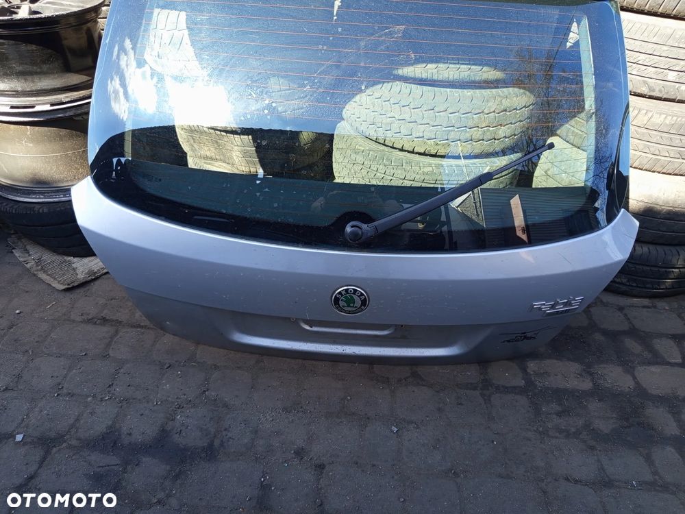 KLAPA BAGAŻNIKA SKODA FABIA II KOMBI KOD KOLORU LF9R SILNICZEK WYCIERACZKI ZAMEK BLENDA - 5