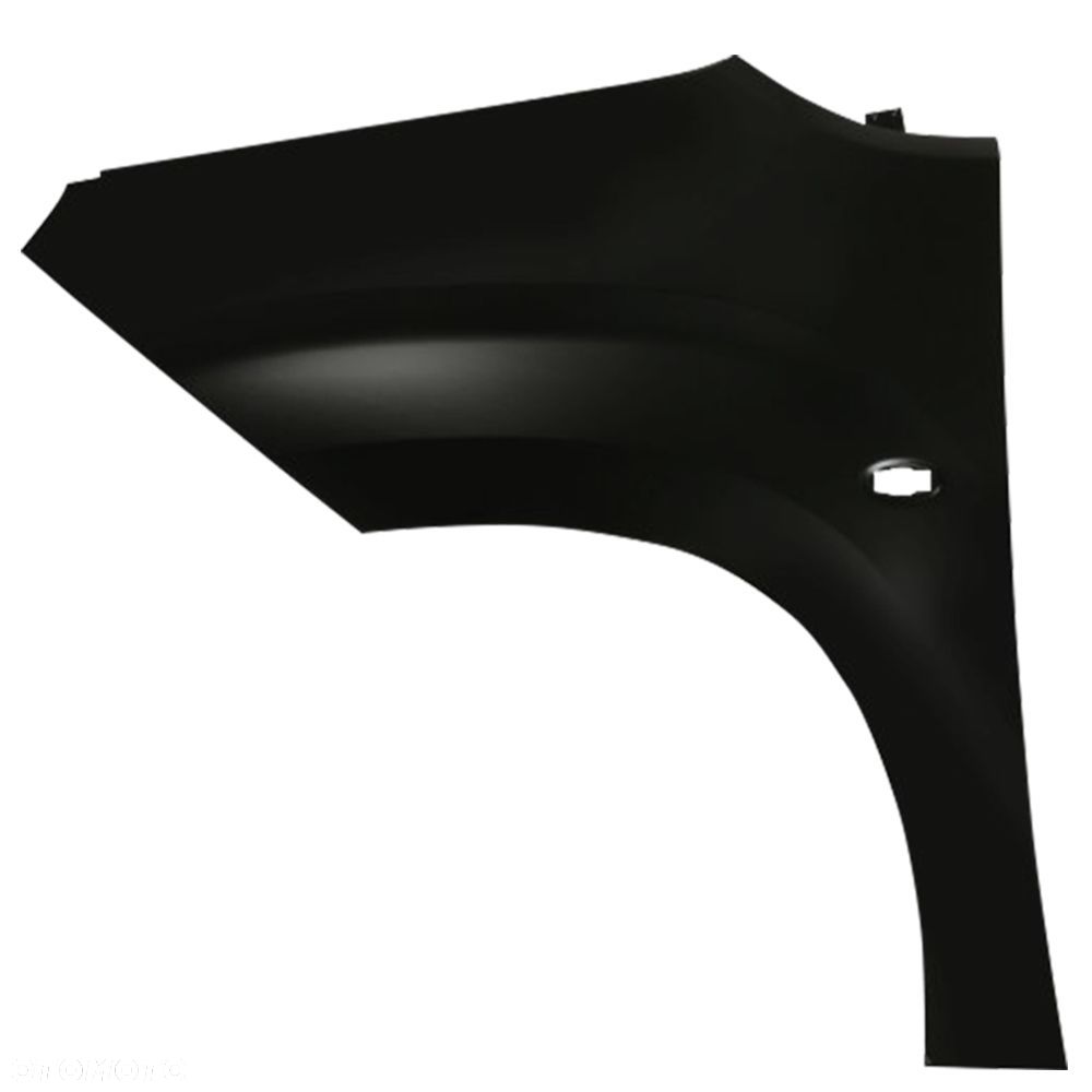 BLU Błotnik PEUGEOT PARTNER III 3 EXY lewy czarny 2018-2023 przód Noir Onyx - 2