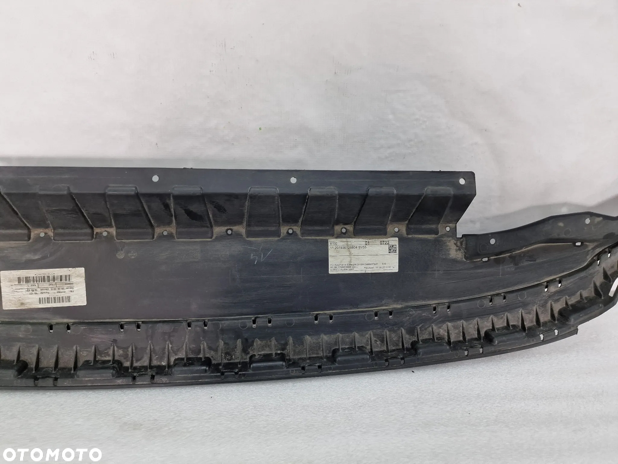 VW TIGUAN II R-LINE 16- PŁYTA / OSŁONA POD ZDERZAK PRZEDNI PRZÓD , NR 5NA805903C , NR AUKCJI NSŁ416 - 9