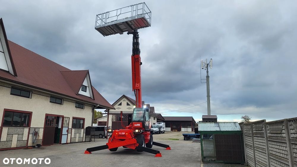 Manitou MTR 2150/ Ładowarka teleskopowa obrotowa  / Podnośnik koszowy sterowany z pilota/ - 22