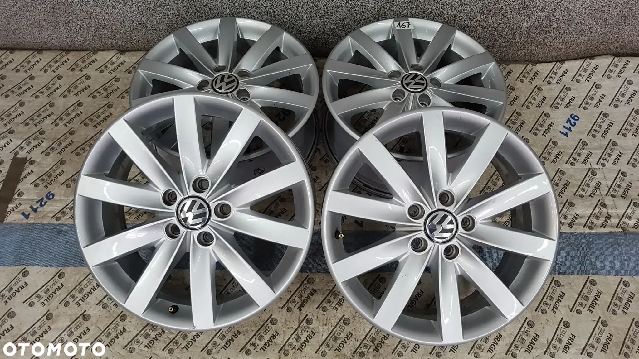 FELGI ALU VW GOLF JETTA TURAN  5X112 7JX17 ET54 - 1