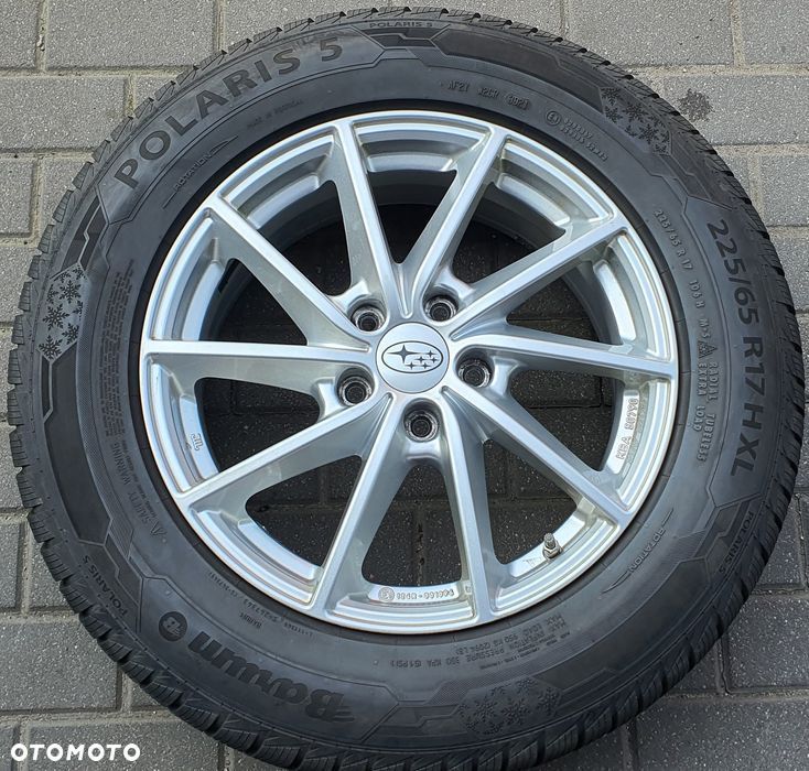 4x Felgi aluminiowe ALUTEC SUBARU 7.0 x 17 5x114,3 ET55 + czujniki T - 1
