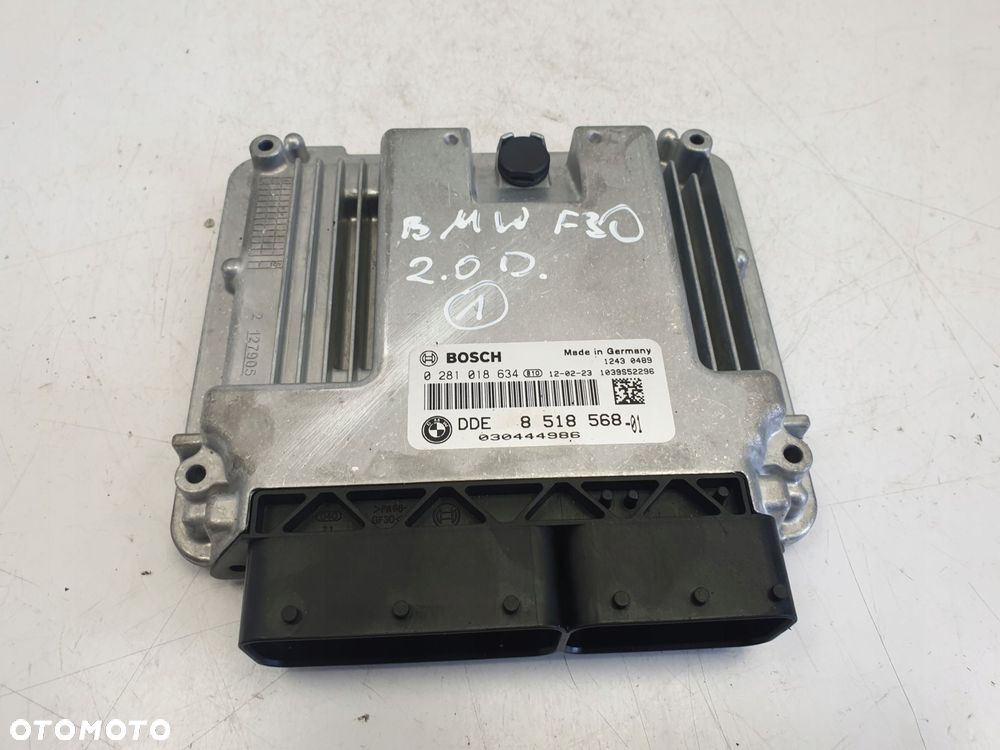 BMW F30 2.0 D KOMPUTER SILNIKA 8518568 sterownik - 1