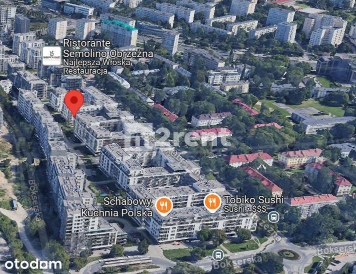 Mokotów | 51m2 | 2 pokoje | balkon